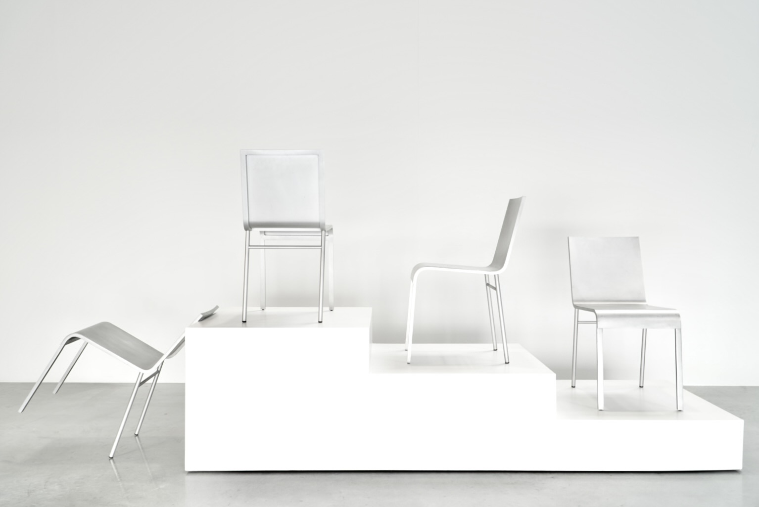 Maarten Van Severen, Aluminium CN II Chair for Top Mouton, Belgium